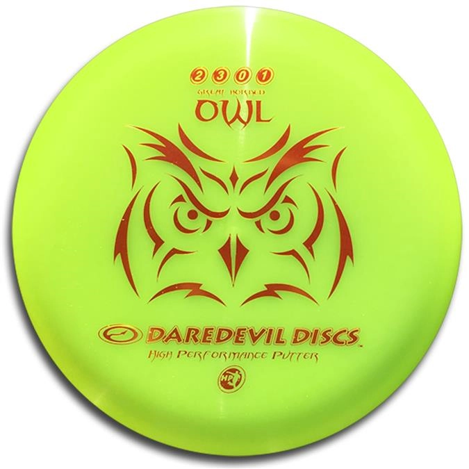 Daredevil Great Horned Owl disc golf disc